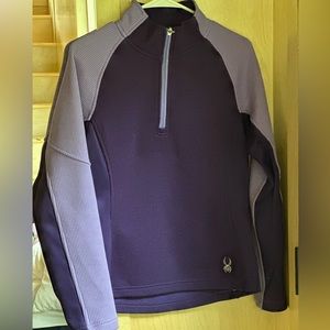 Purple Spyder Core Sweater